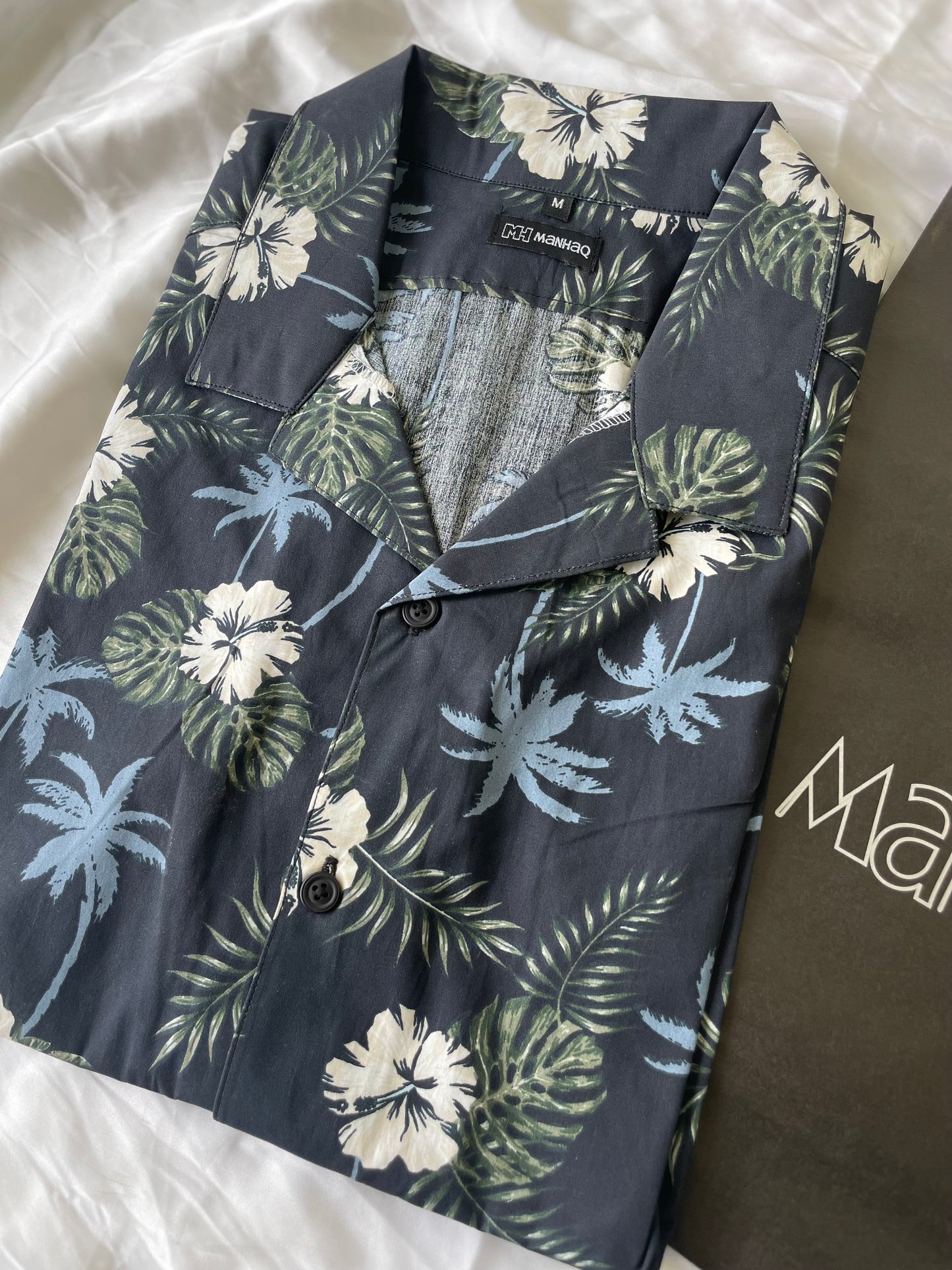 Hawaiian Cuban Collar half sleeve Shirt