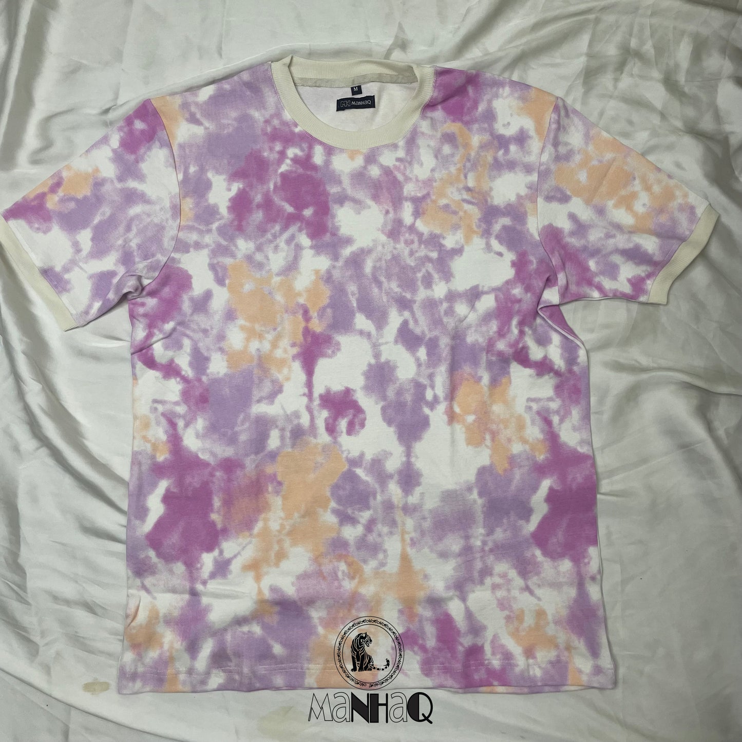 Half Sleeve Crew neck Tie Dye print T-shirt