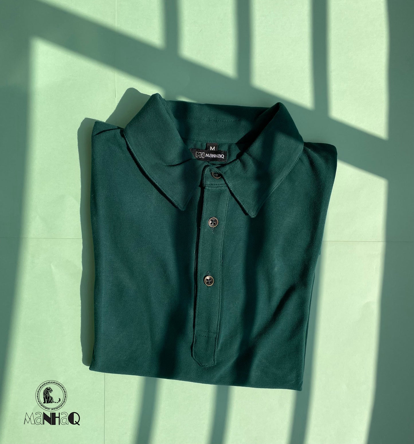 Manhaq Solid Polo Shirt