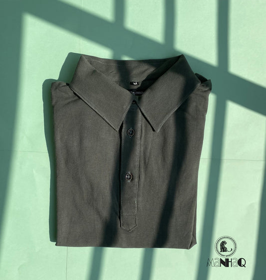 Manhaq Solid Polo Shirt