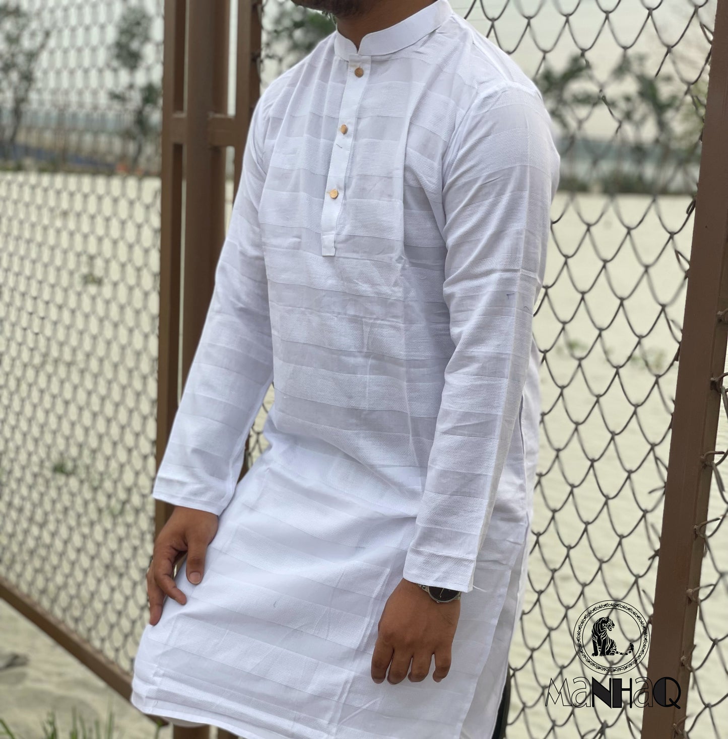 White Elegant Panjabi